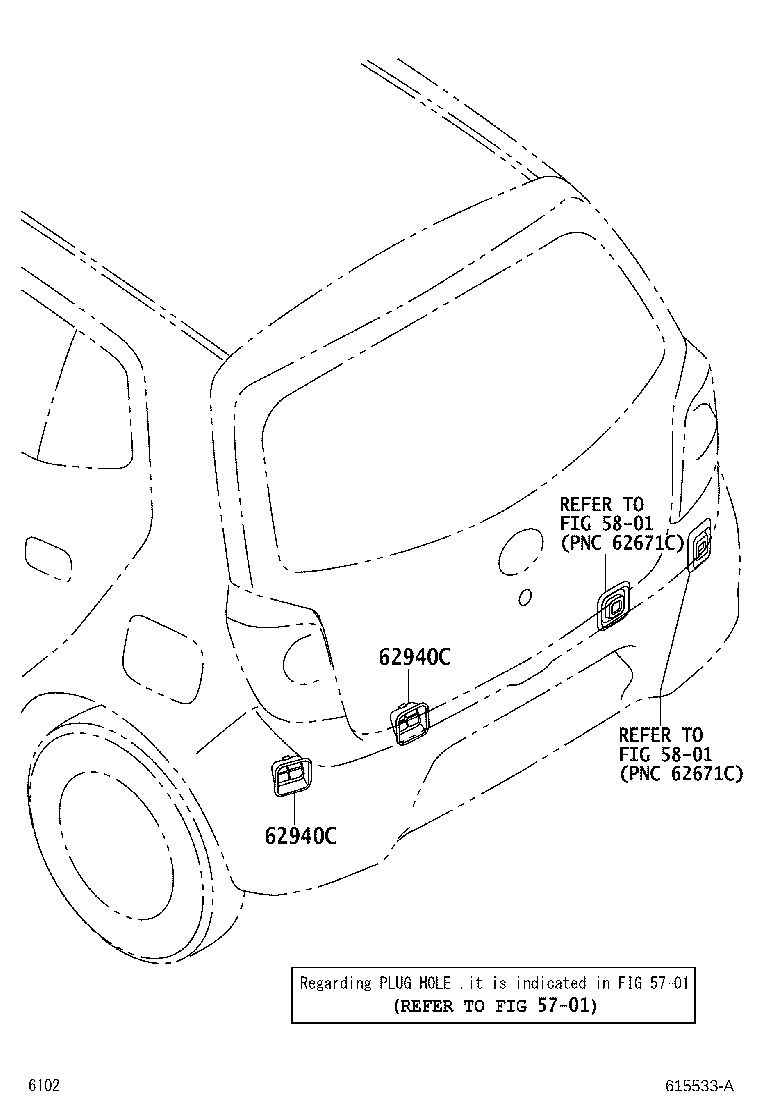 62930-BZ100 DUCT ASSY, QUARTER VENT product image