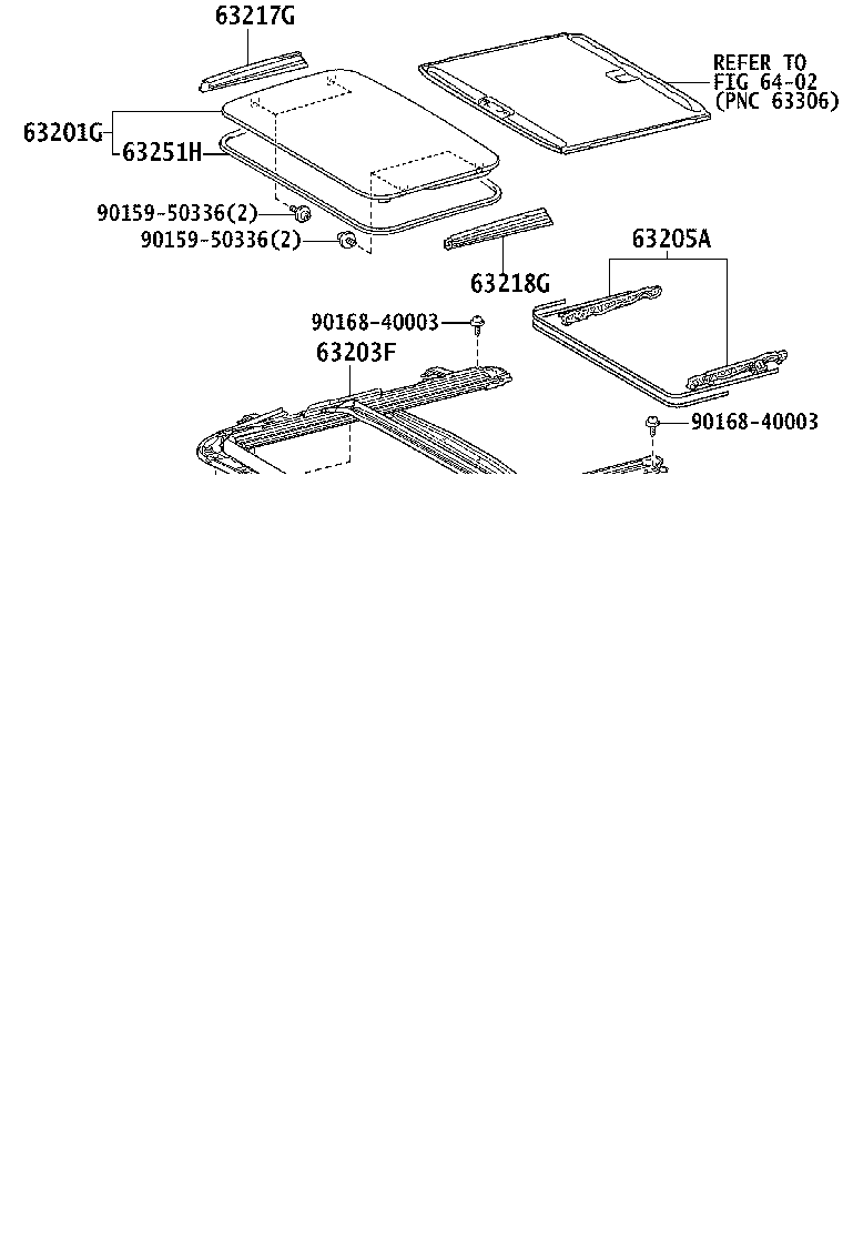 63142-22900 REINFORCEMENT, ROOF PANEL, NO.2 product image