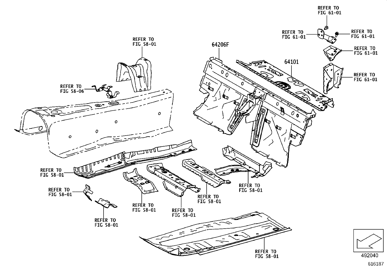63102-WAA01 PANEL SUB-ASSY, WINDSHIELD HEADER product image