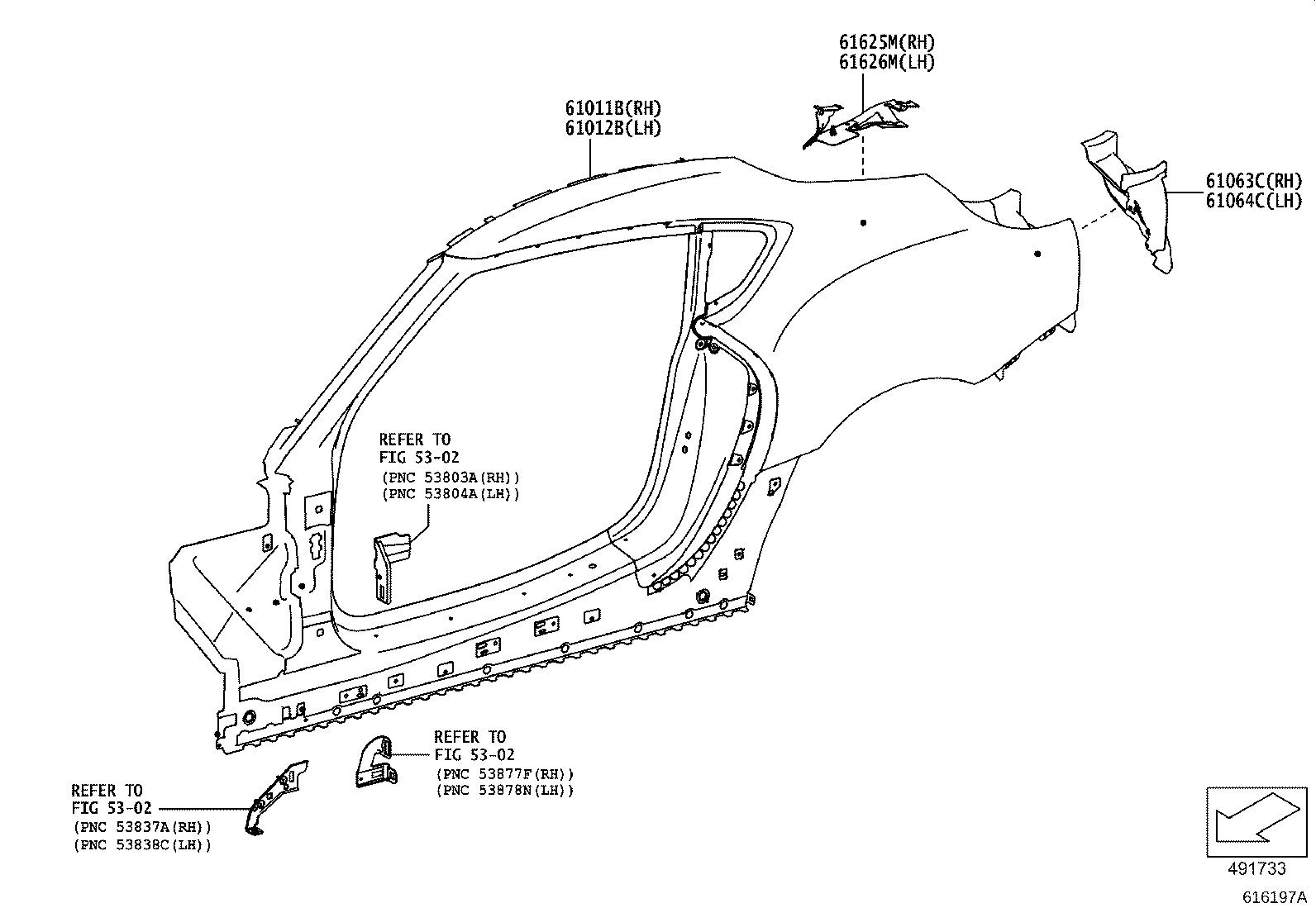 Thumbnail 2 for 61605-WAA01