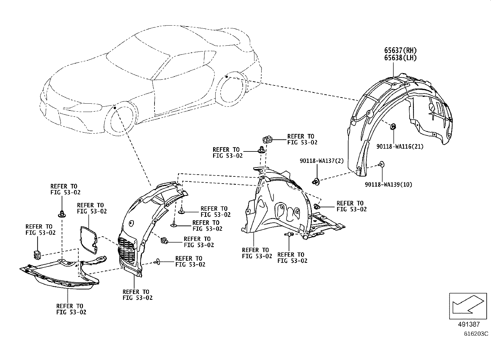 Thumbnail 5 for 61605-WAA01