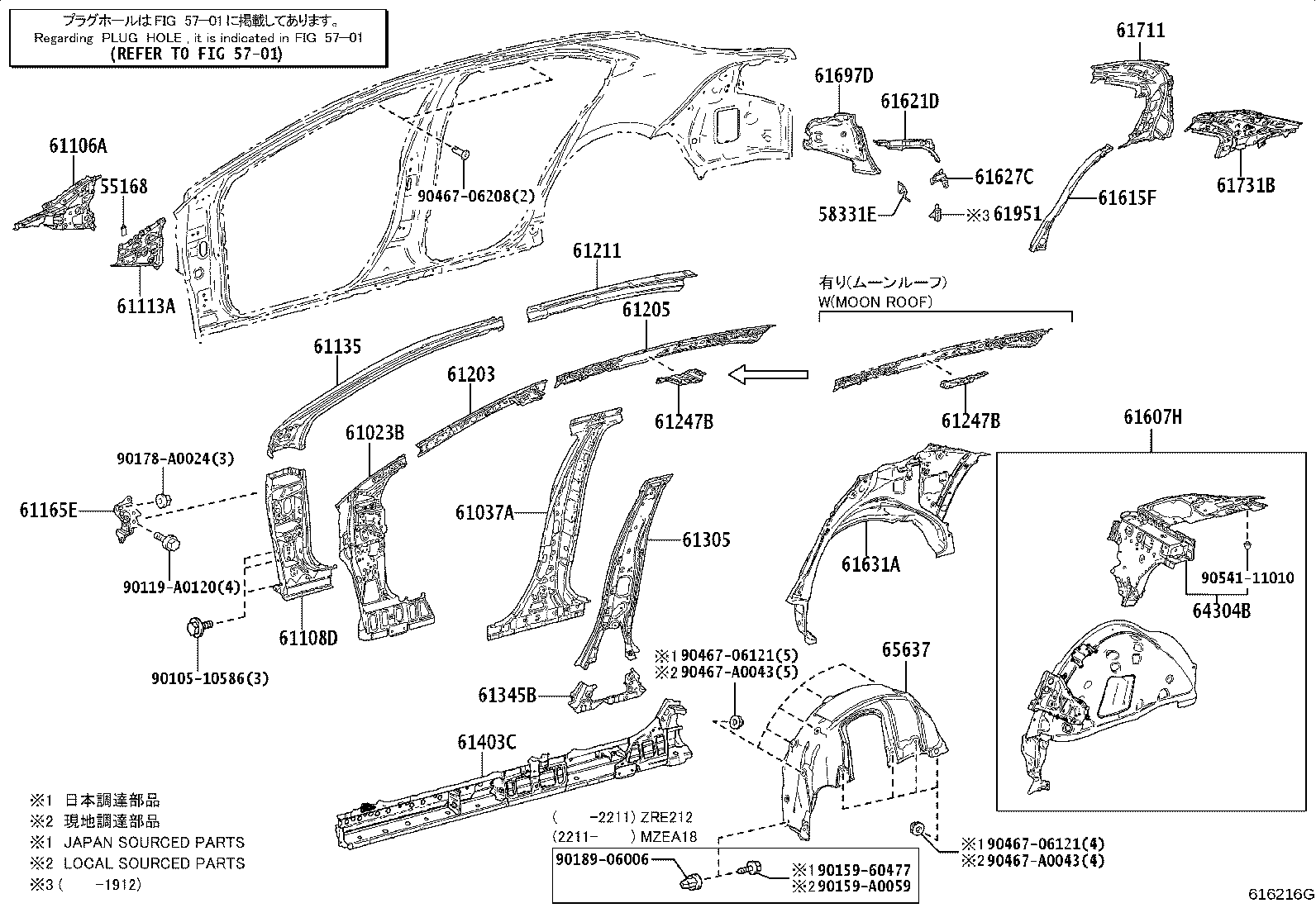 Thumbnail 2 for 61136-02260