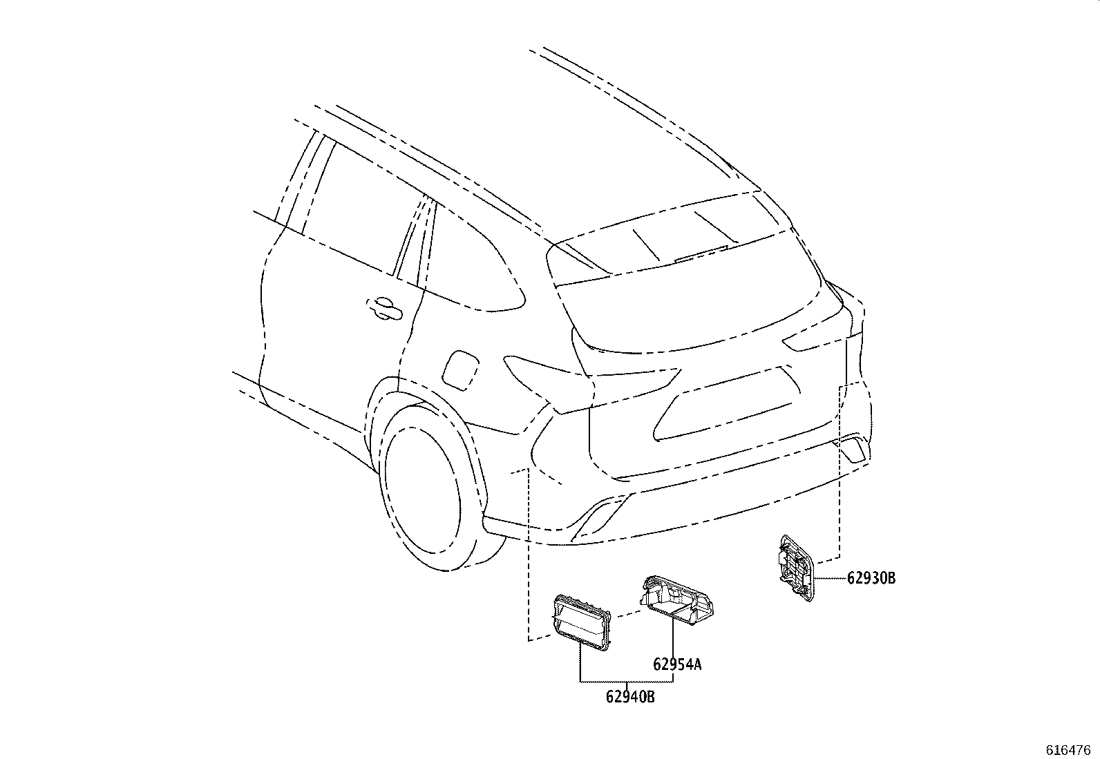 62954-0E010 Toyota Reference Part product image