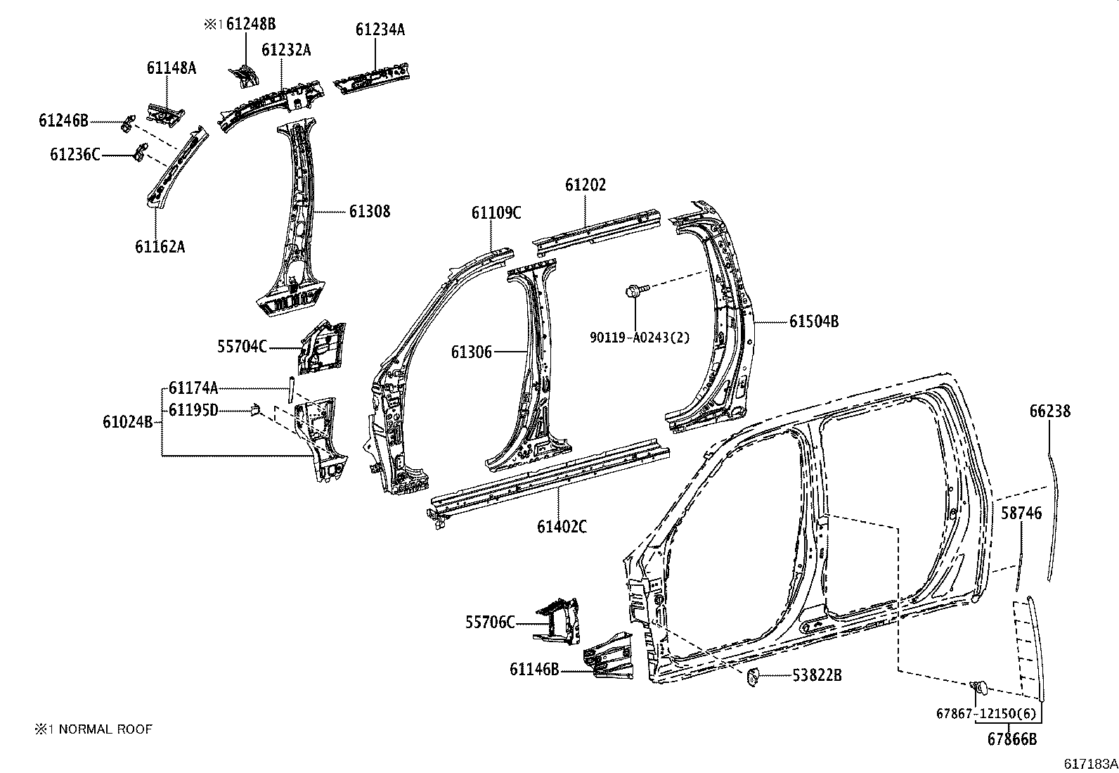 Thumbnail 3 for 61202-0C040