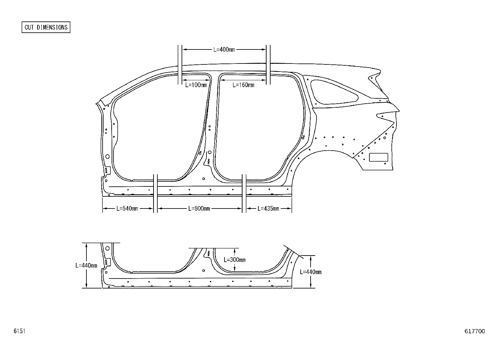 61027-BZ020 PILLAR SUB-ASSY, FRONT BODY, OUTER RH product image