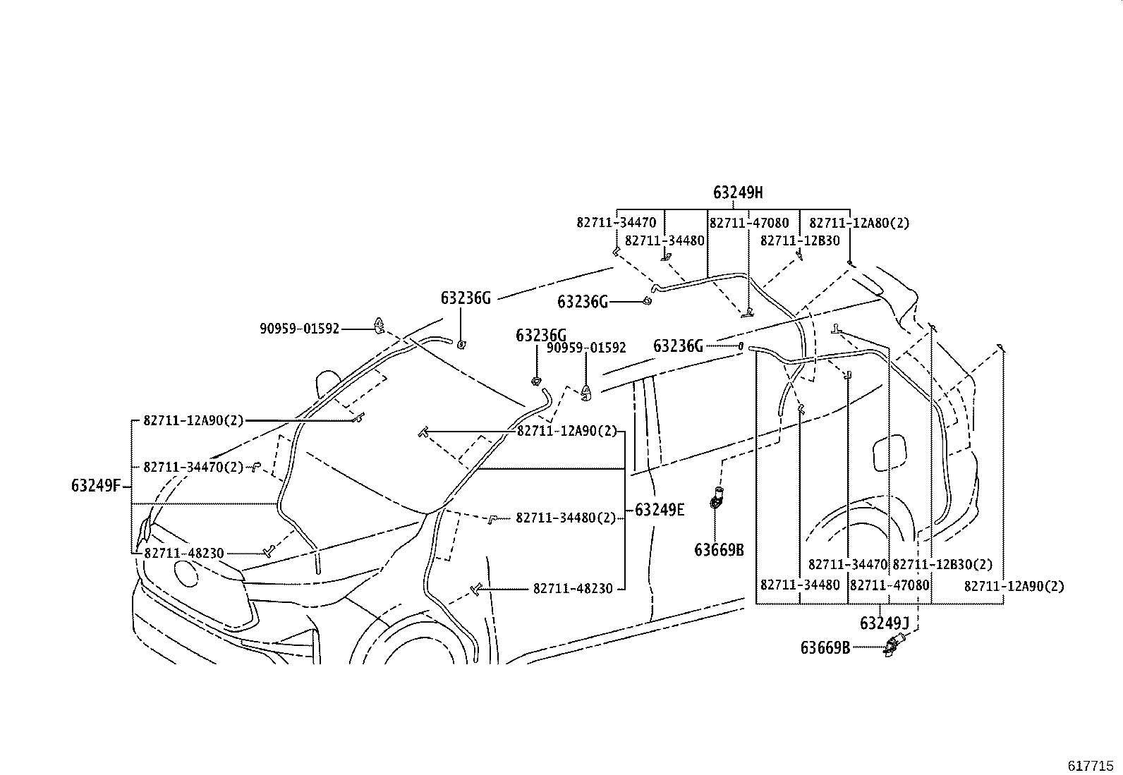 63111-VT010 PANEL, ROOF product image