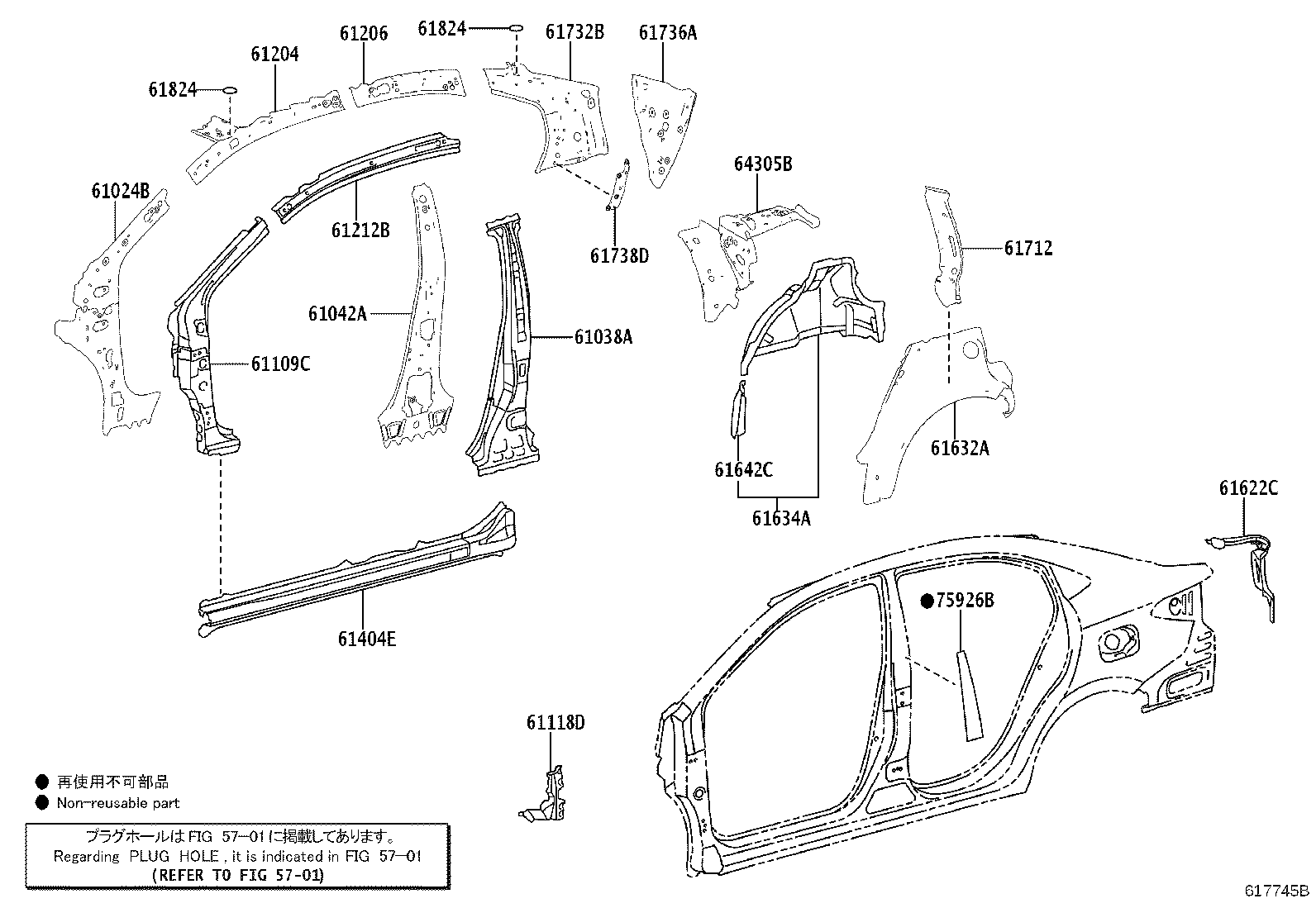 Thumbnail 4 for 61607-0D500