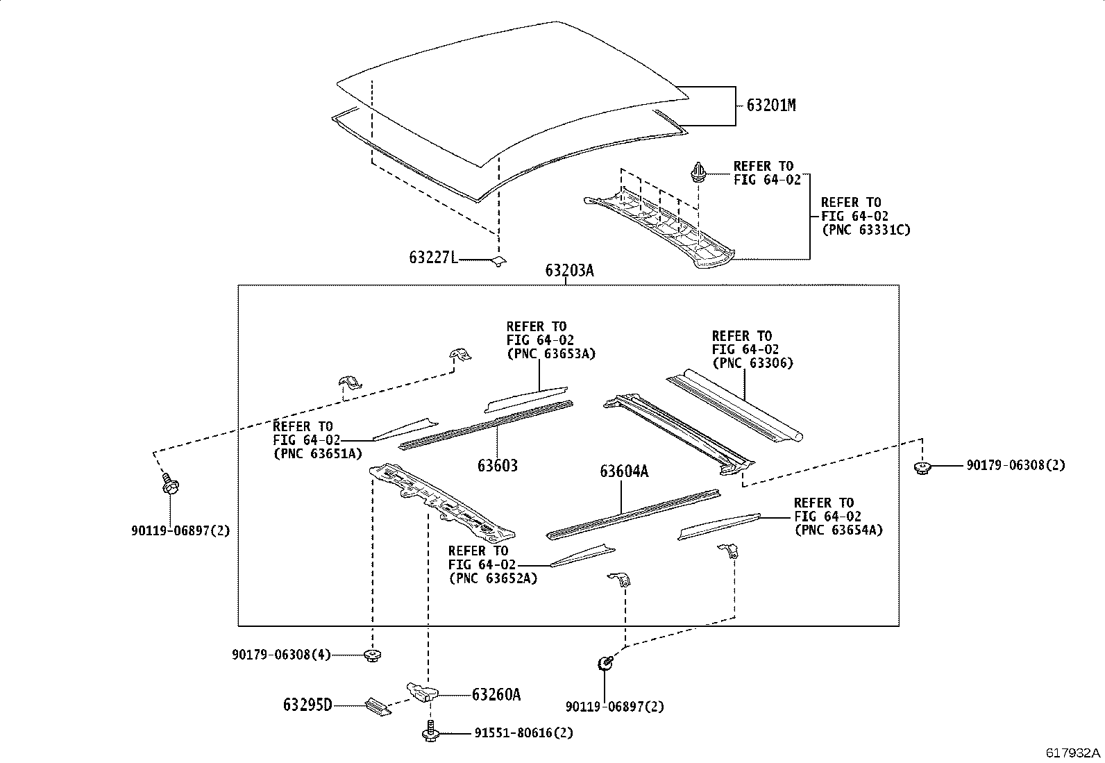 64801-30946 GLASS, BACK WINDOW product image