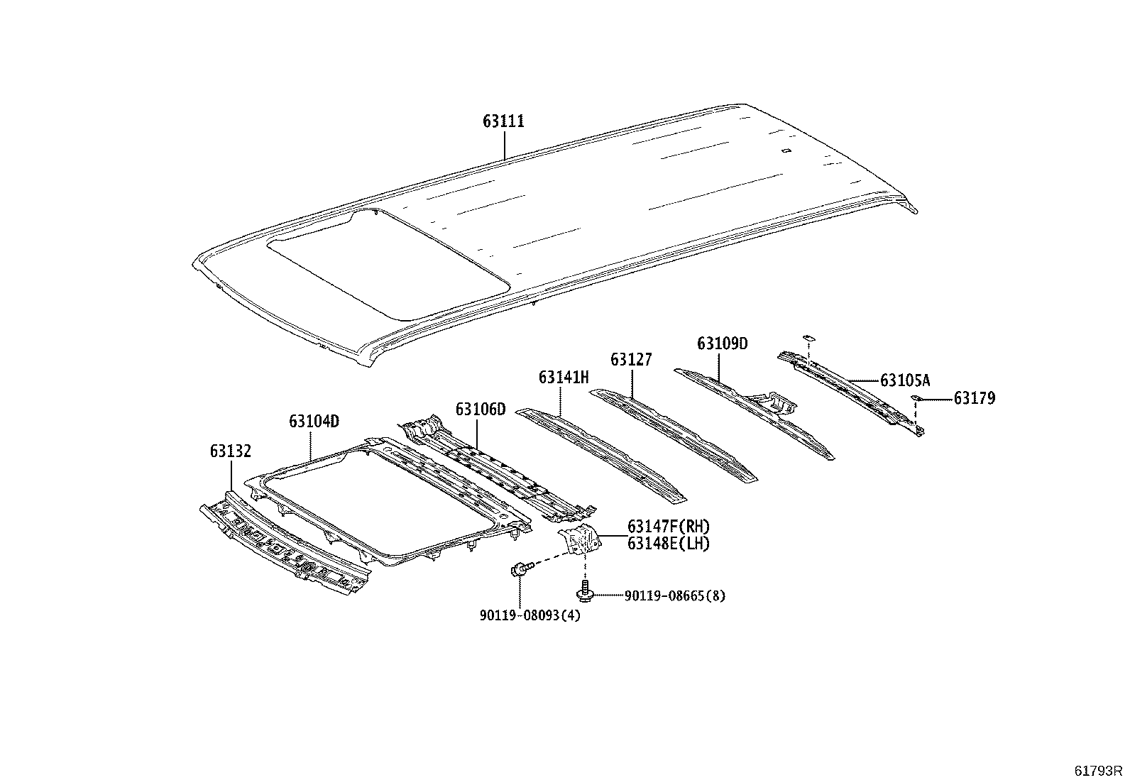 63201-60901 Toyota Reference Part product image