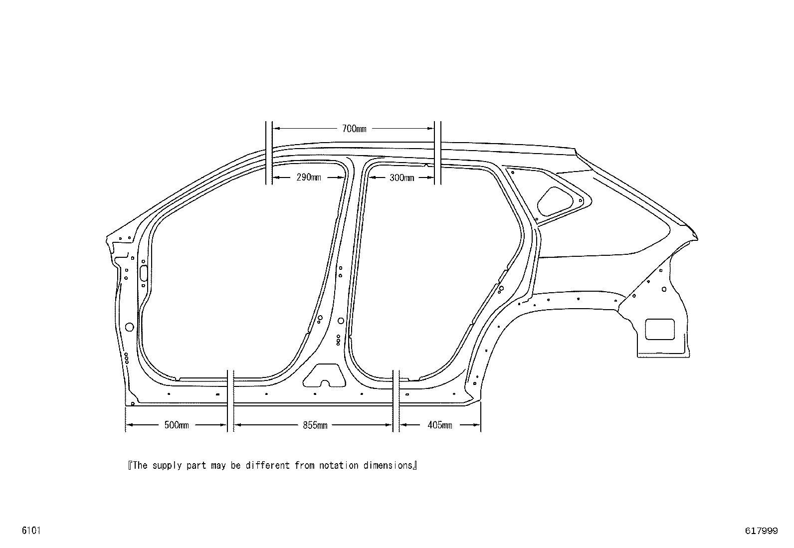65638-BZ260 LINER, REAR WHEEL HOUSE, LH product image