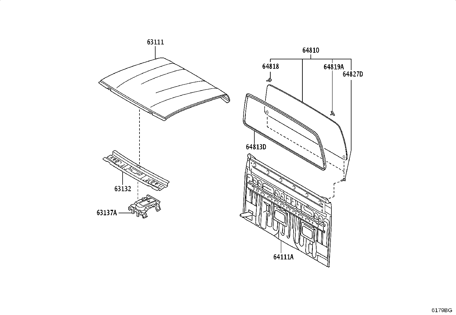 64101-KK290 PANEL, BACK product image