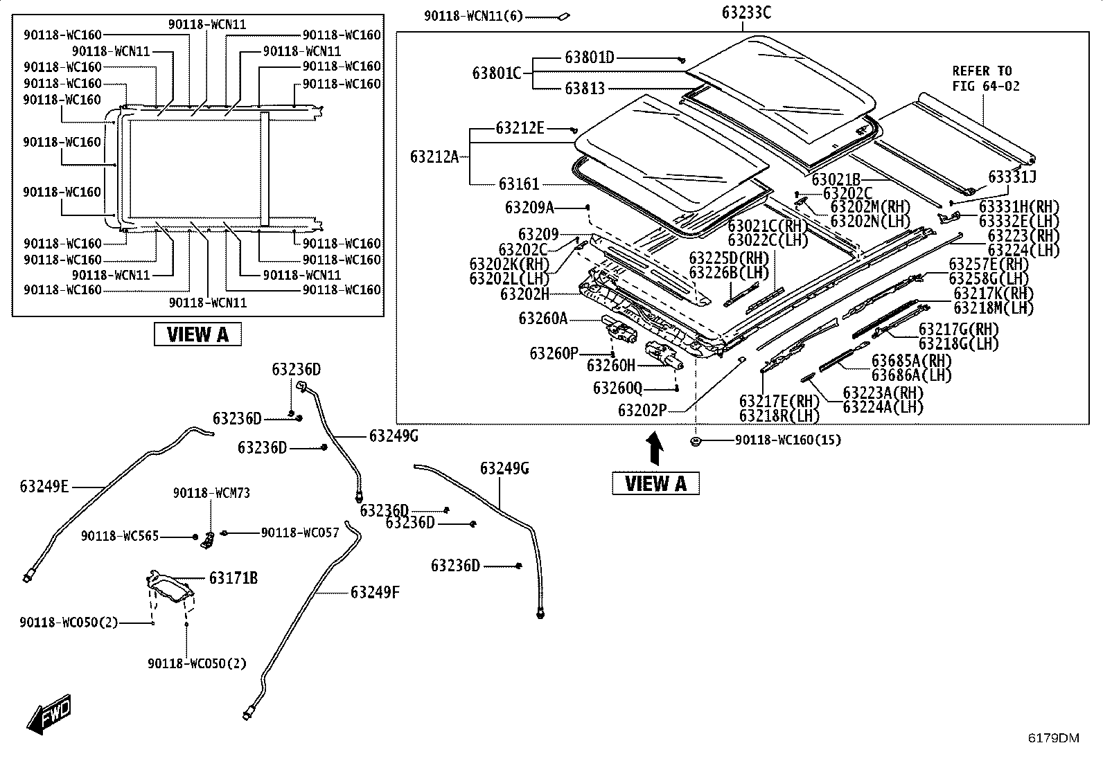 63146-WC006 FRAME SUB-ASSY, BACK DOOR OPENING product image