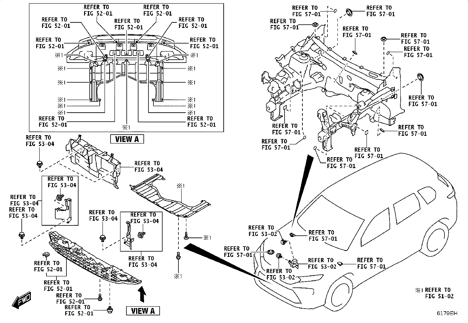 61203-WC009 RAIL SUB-ASSY, ROOF SIDE, INNER RH product image