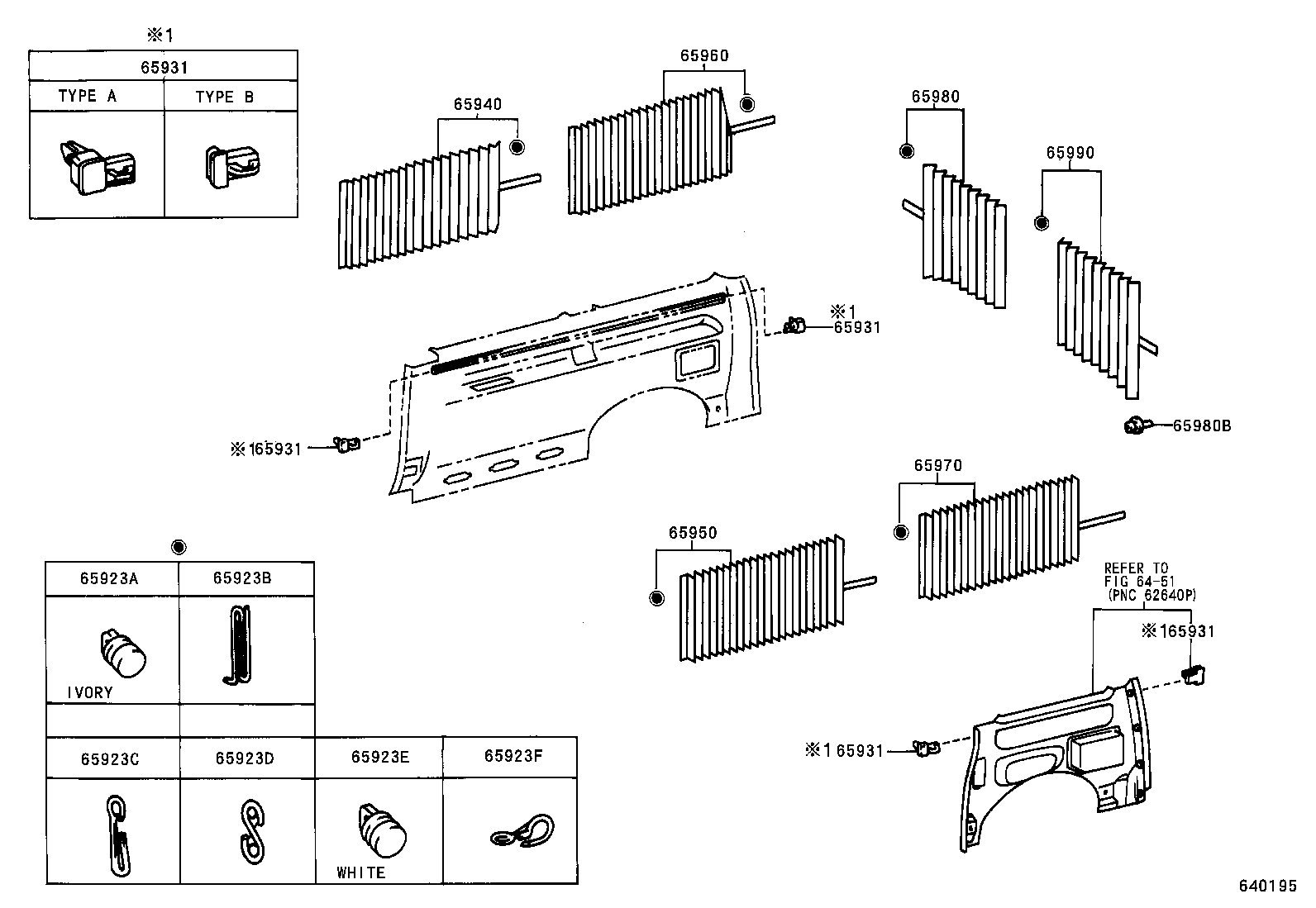 65950-26080-B2 CURTAIN ASSY, SIDE, FRONT LH product image