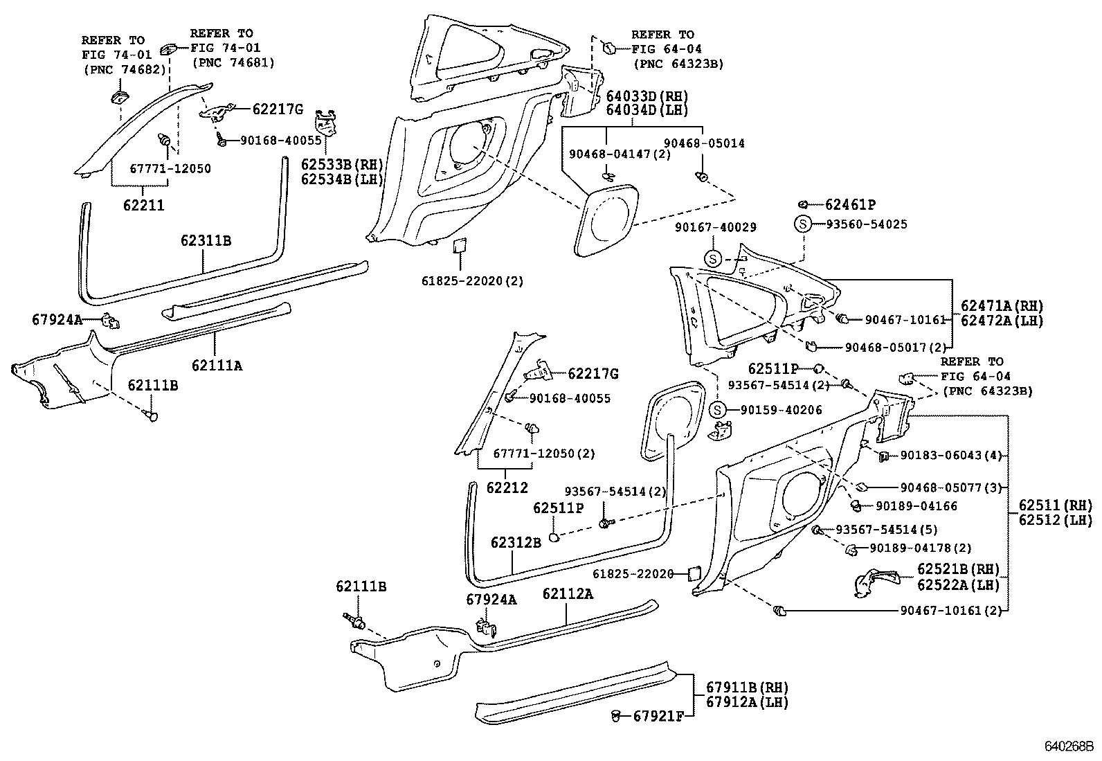 Thumbnail 2 for 62520-1B151-C0