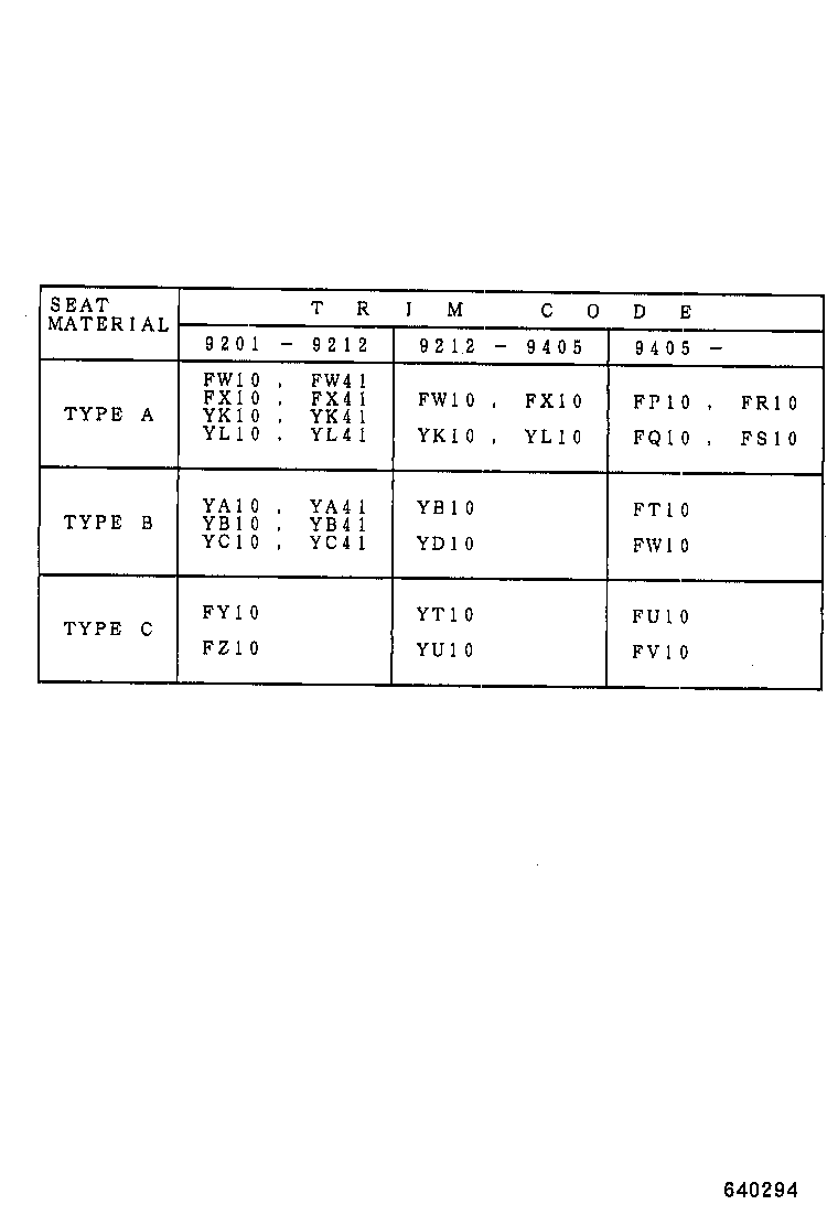 62520-10870 BOARD, QUARTER INSIDE TRIM, LH product image