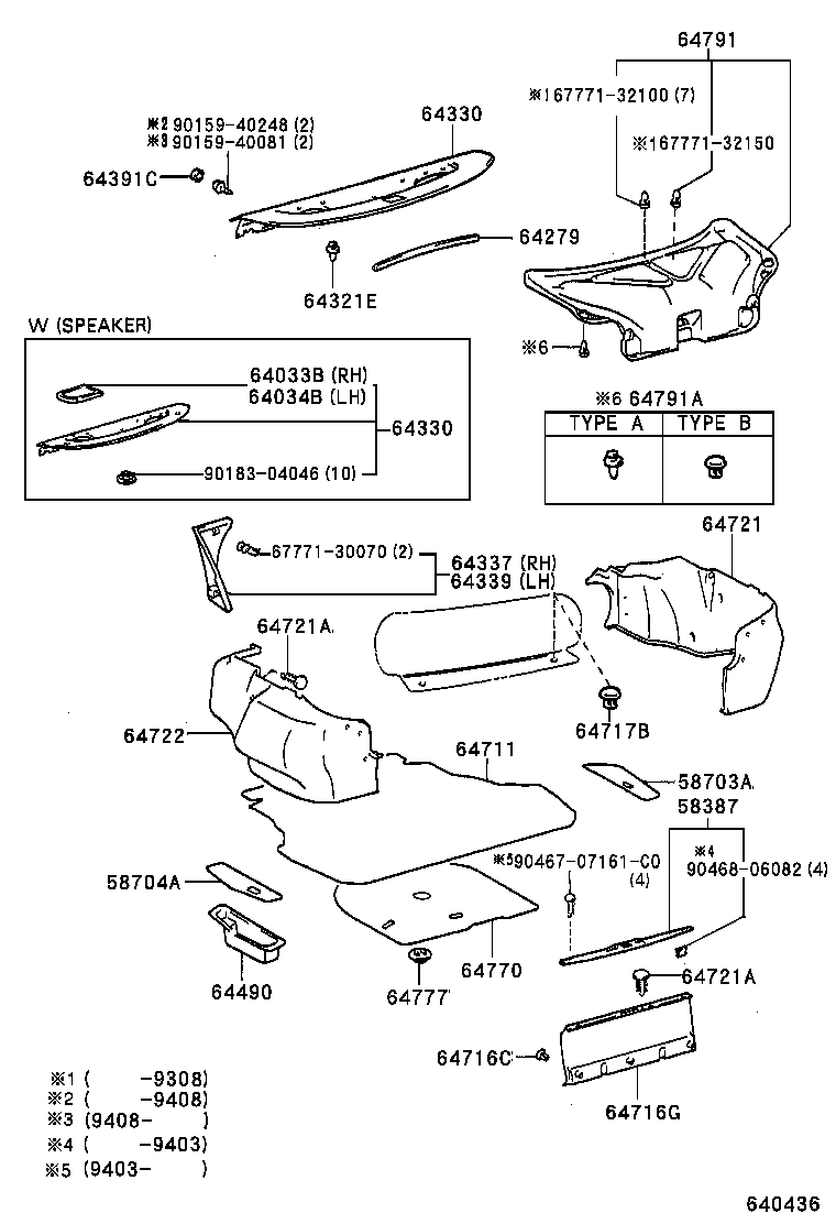 64330-33052-B0 PANEL ASSY, PACKAGE TRAY TRIM product image