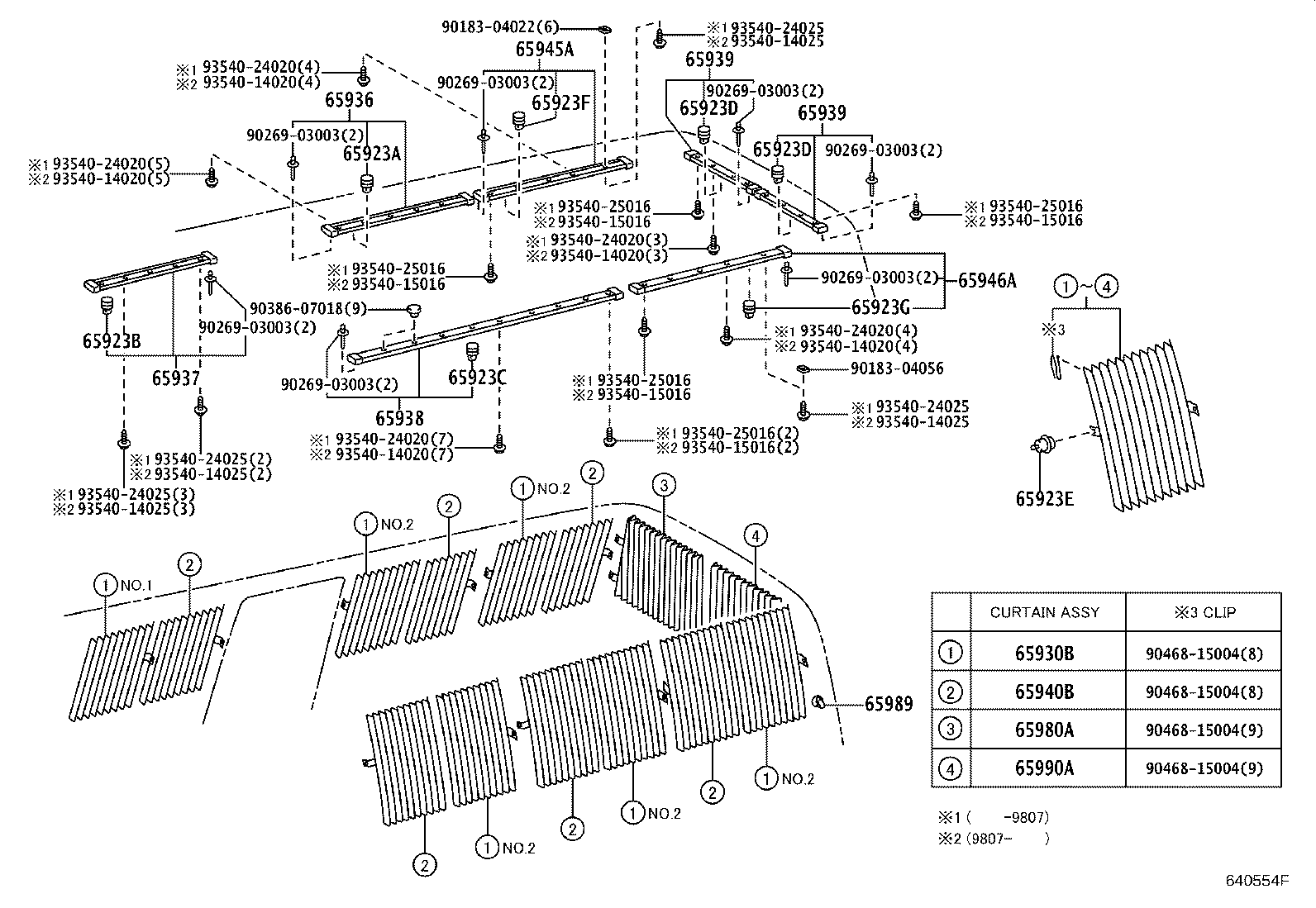 65923-36020 HOOK, CURTAIN product image