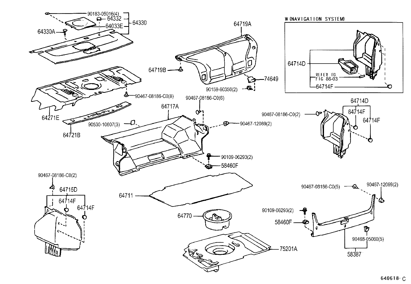 75201-30040 BOX, TOOL product image