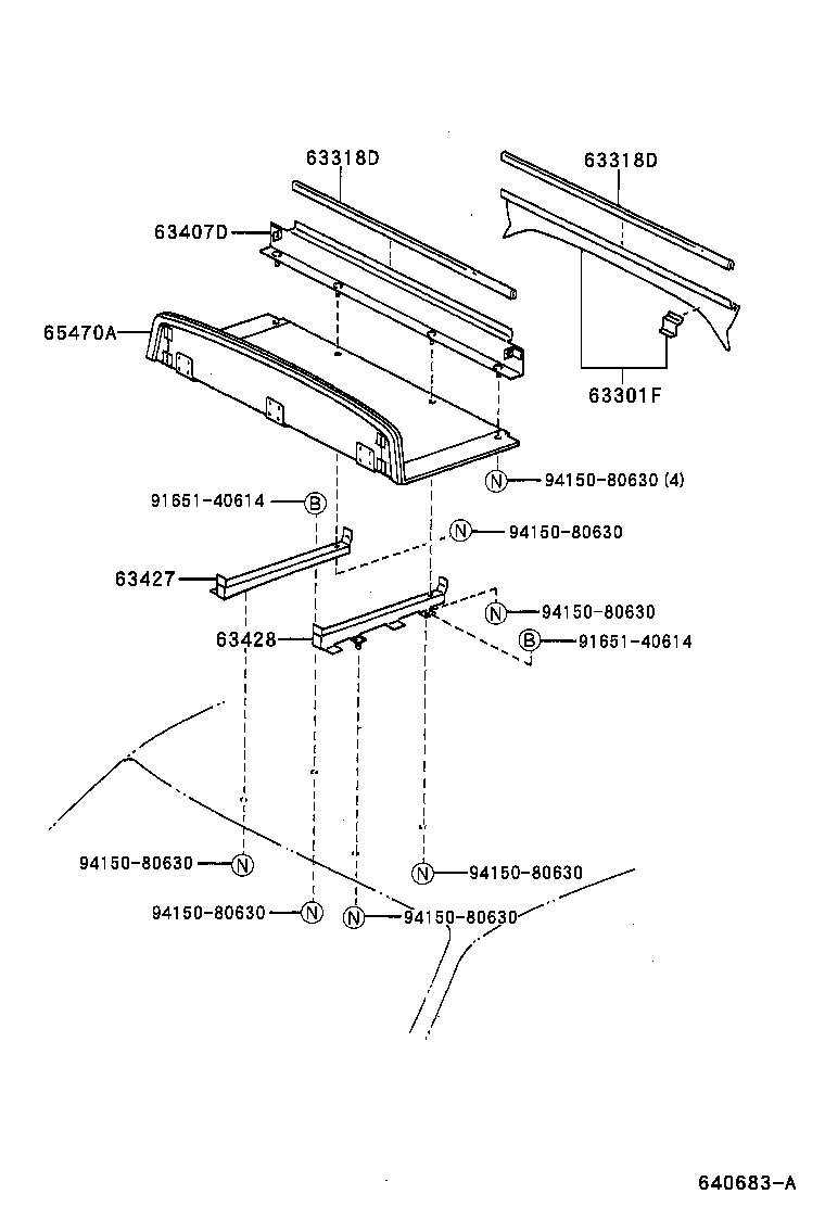 65980-26060-B2 CURTAIN ASSY, BACK DOOR, RH product image