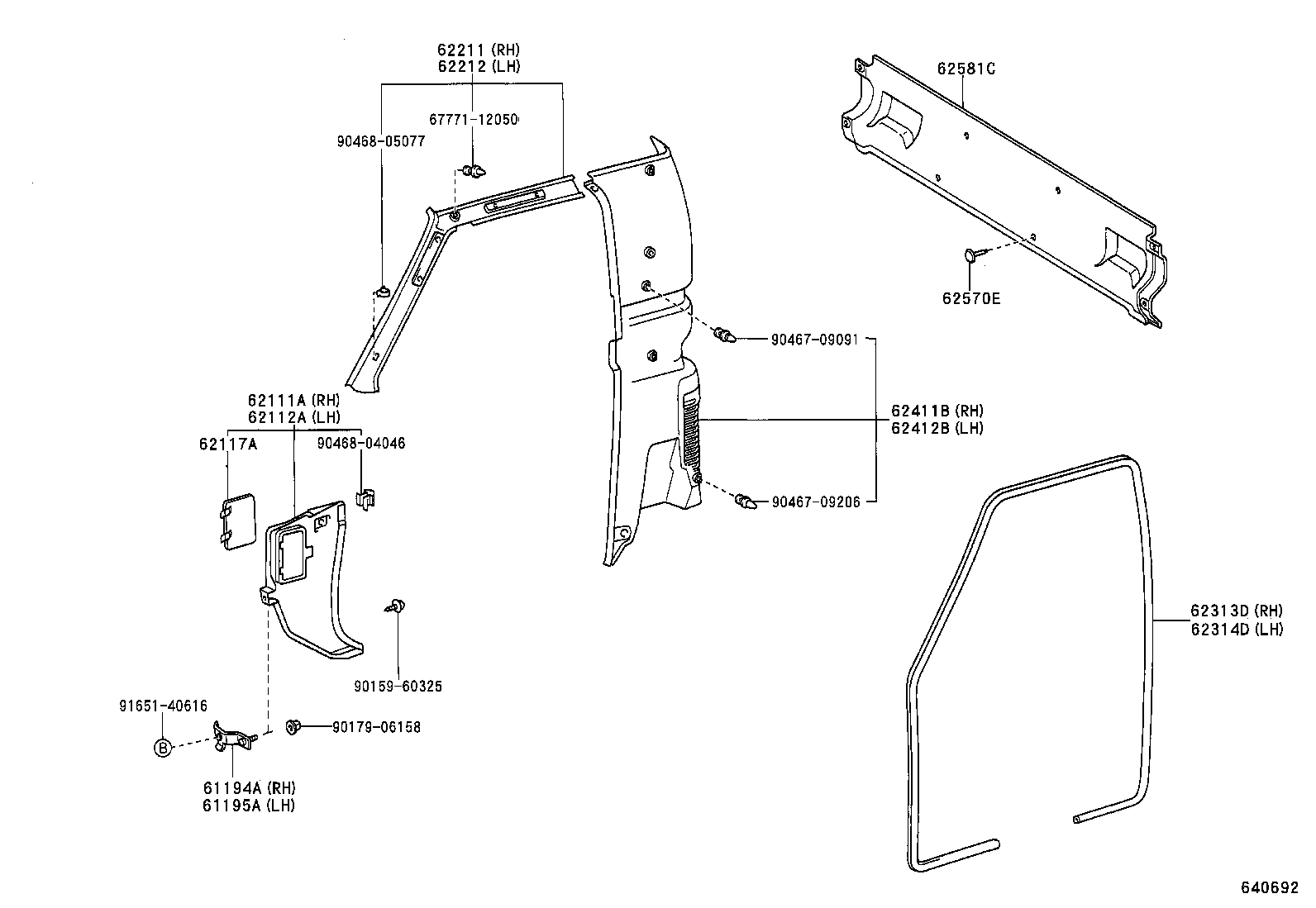 64777-90K00-B0 PROTECTOR, QUARTER, INNER product image