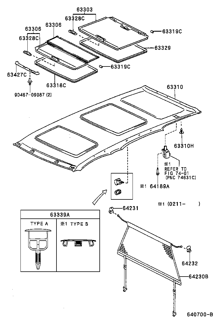 64189-52040 BOLT, REAR BODY MOUNTING product image