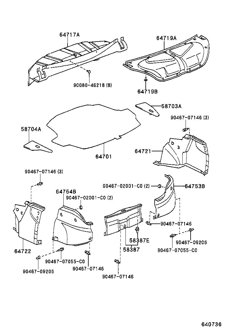 64271-06010 PANEL, ROOM PARTITION product image