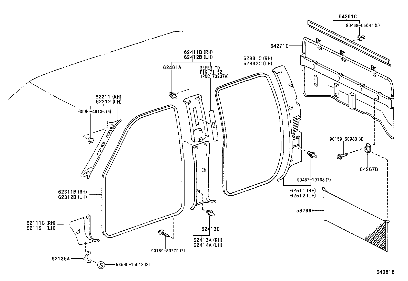 58299-AD010 NET, BAGGAGE HOLDER product image