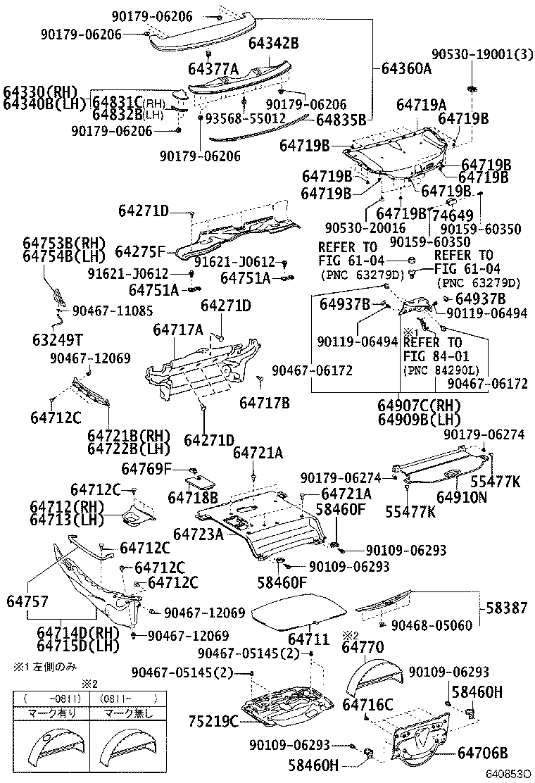 64771-24050-B0 COVER ASSY, SPARE WHEEL product image