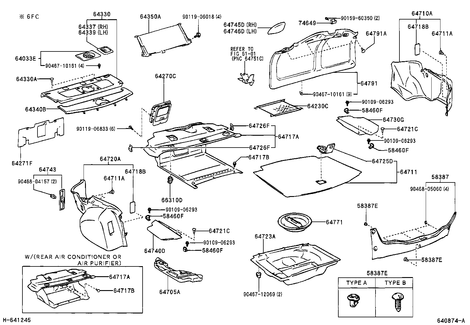 64271-50080 TRIM, ROOM PARTITION product image