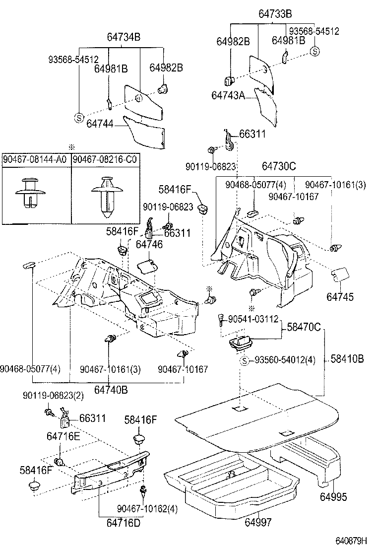 64995-12010 BOX, DECK FLOOR, RH product image
