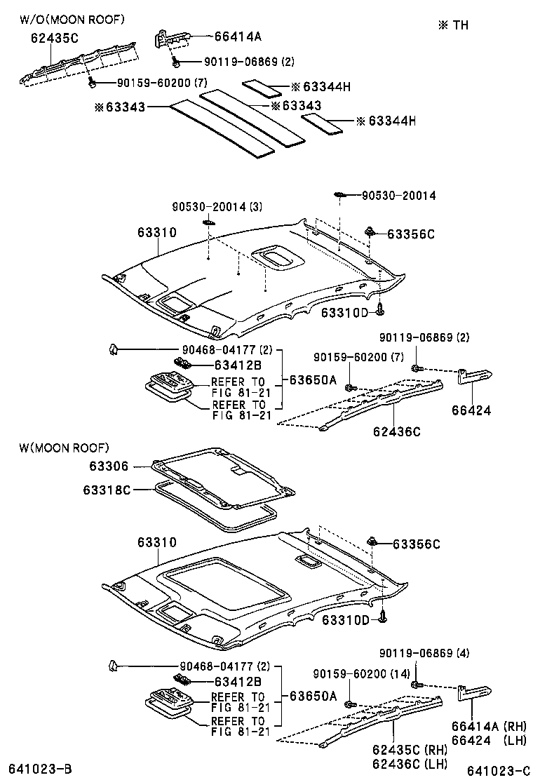 66414-06010 SPACER, SIDE RAIL, REAR RH product image