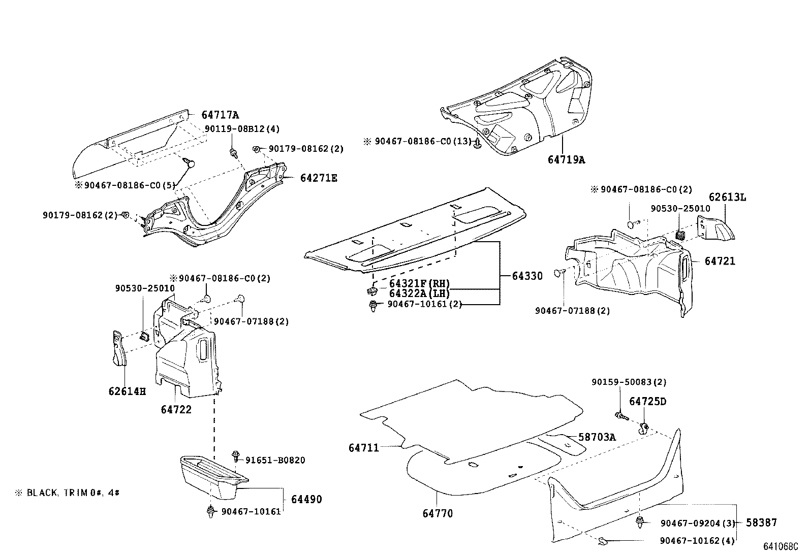64206-06010 PANEL, ROOM PARTITION product image