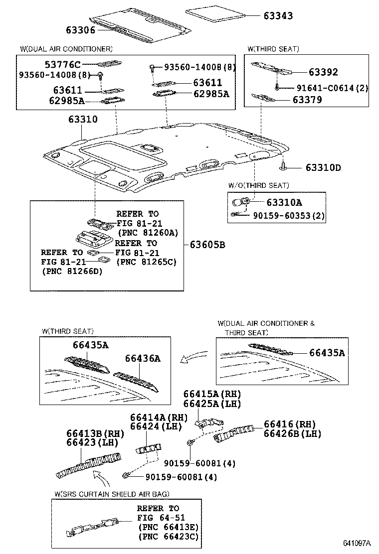 66426-60030 SPACER, SIDE RAIL, REAR NO.3 LH product image