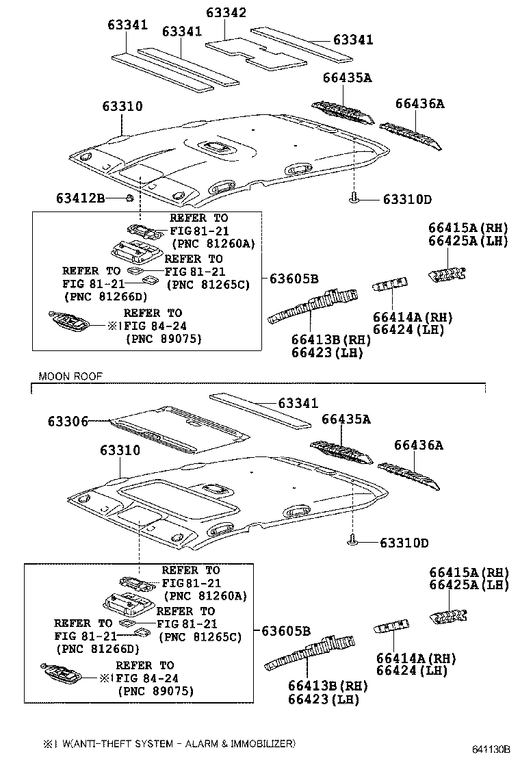 66414-60020 SPACER, SIDE RAIL, REAR RH product image