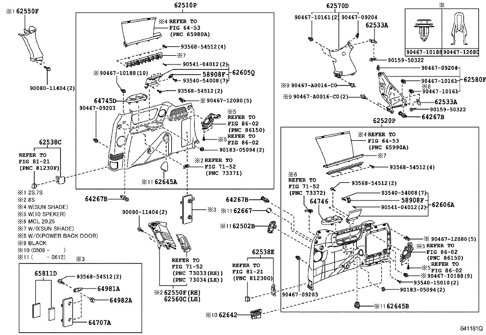 Thumbnail 2 for 62211-08090-B0