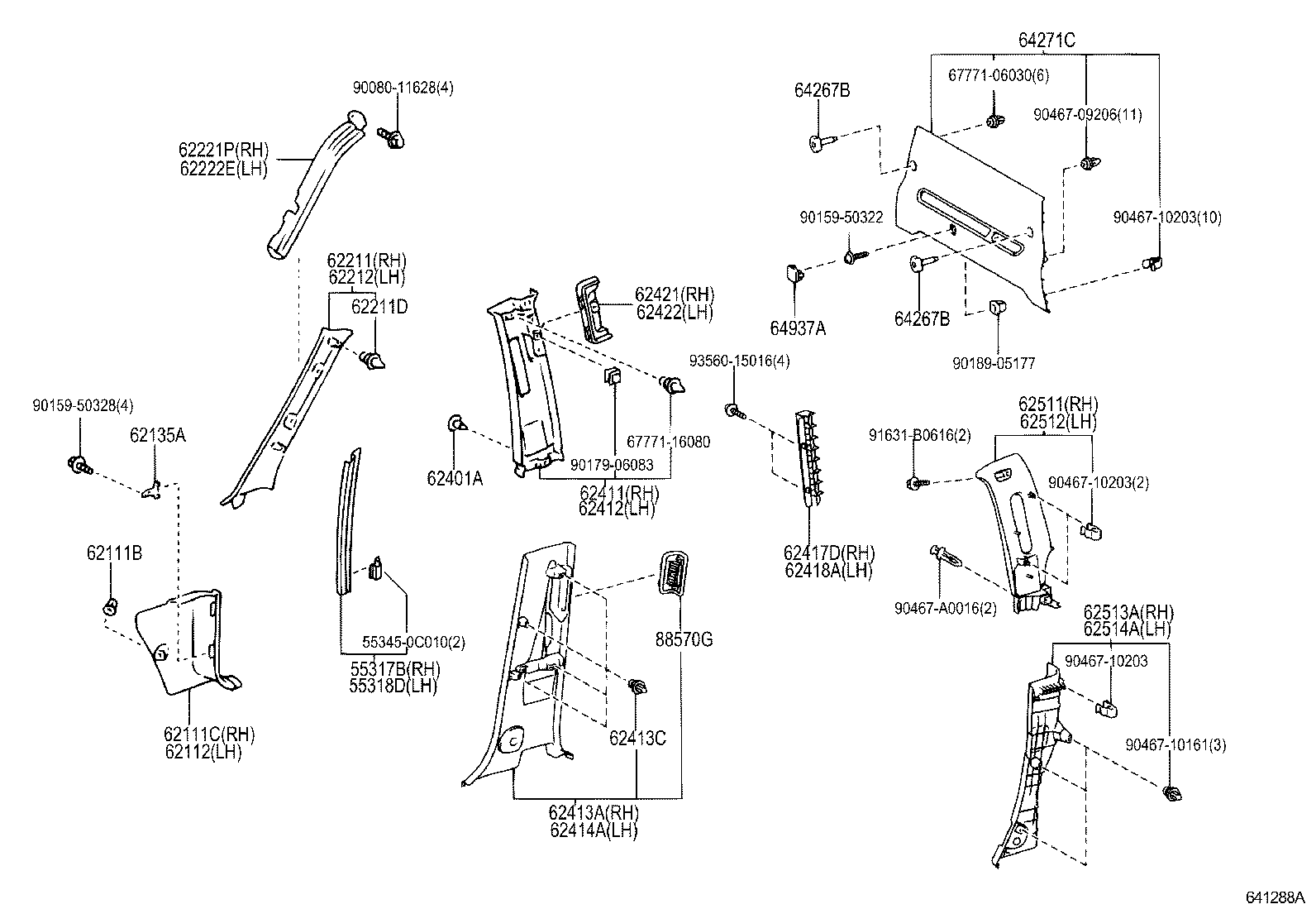 Thumbnail 2 for 62211-0C021-E1