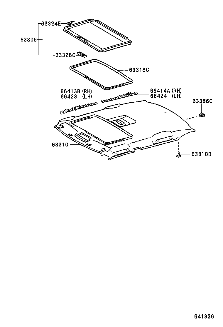 63344-02060 PAD, ROOF SILENCER, NO.4 product image