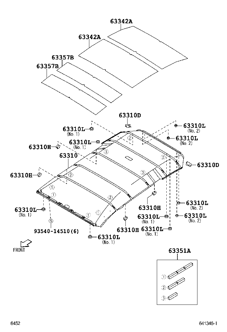 Thumbnail 2 for 63310-BZ040-B0
