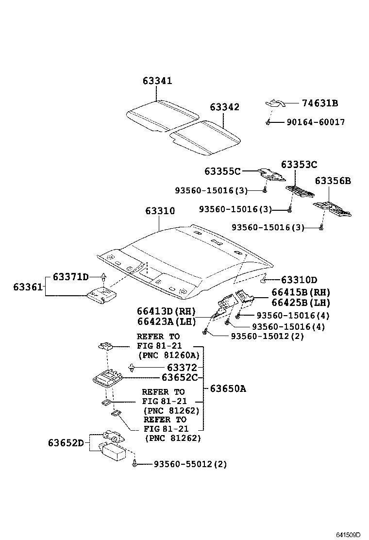 Thumbnail 3 for 63310-0C340-B0