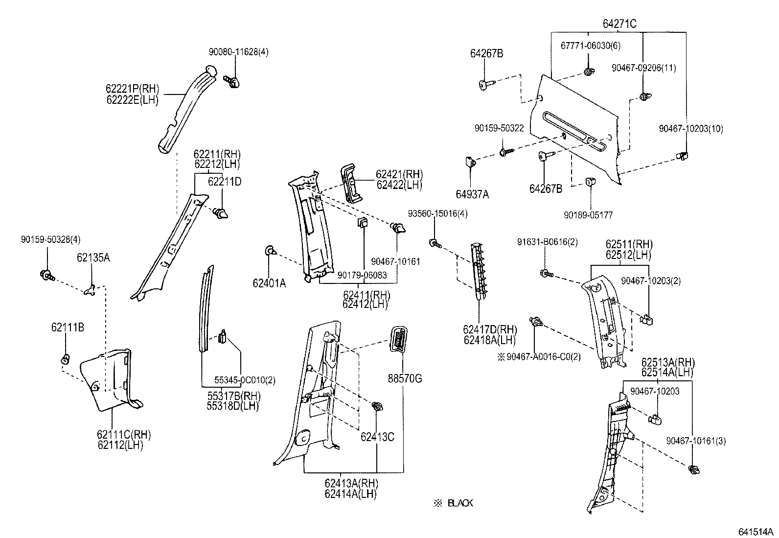 Thumbnail 3 for 62211-0C021-E1