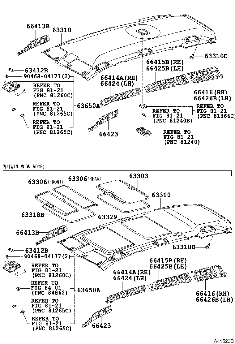 66414-68010 SPACER, SIDE RAIL, REAR RH product image