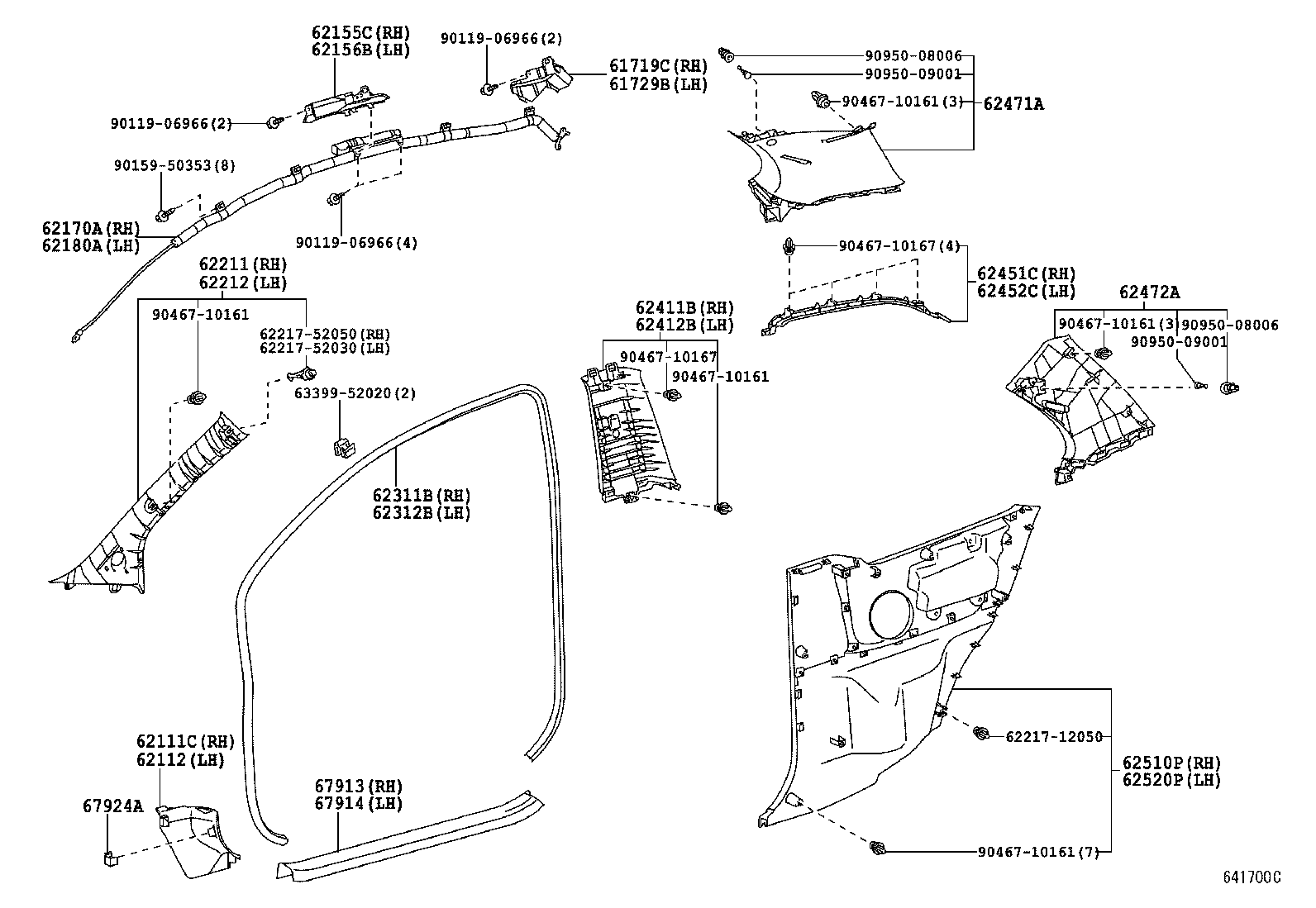 Thumbnail 2 for 62211-52120-B0