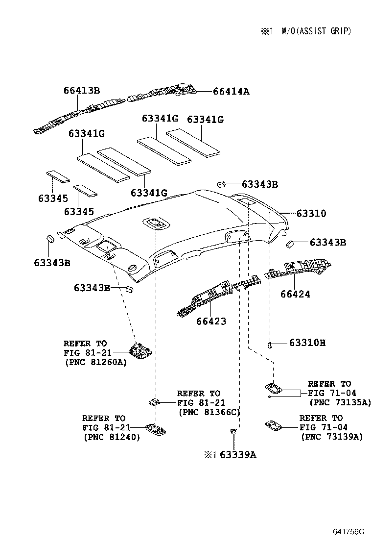 Toyota 66413-0D080 SPACER, SIDE RAIL, FRONT RH