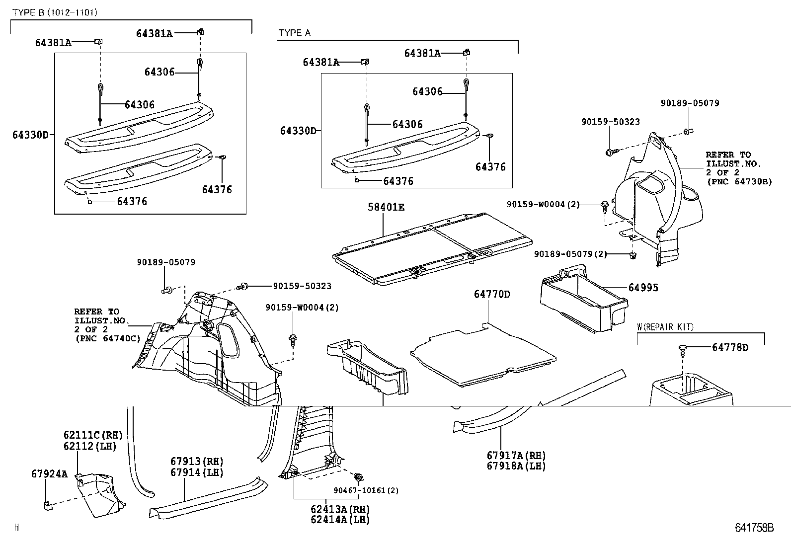 Thumbnail 2 for 64745-0D020-E0