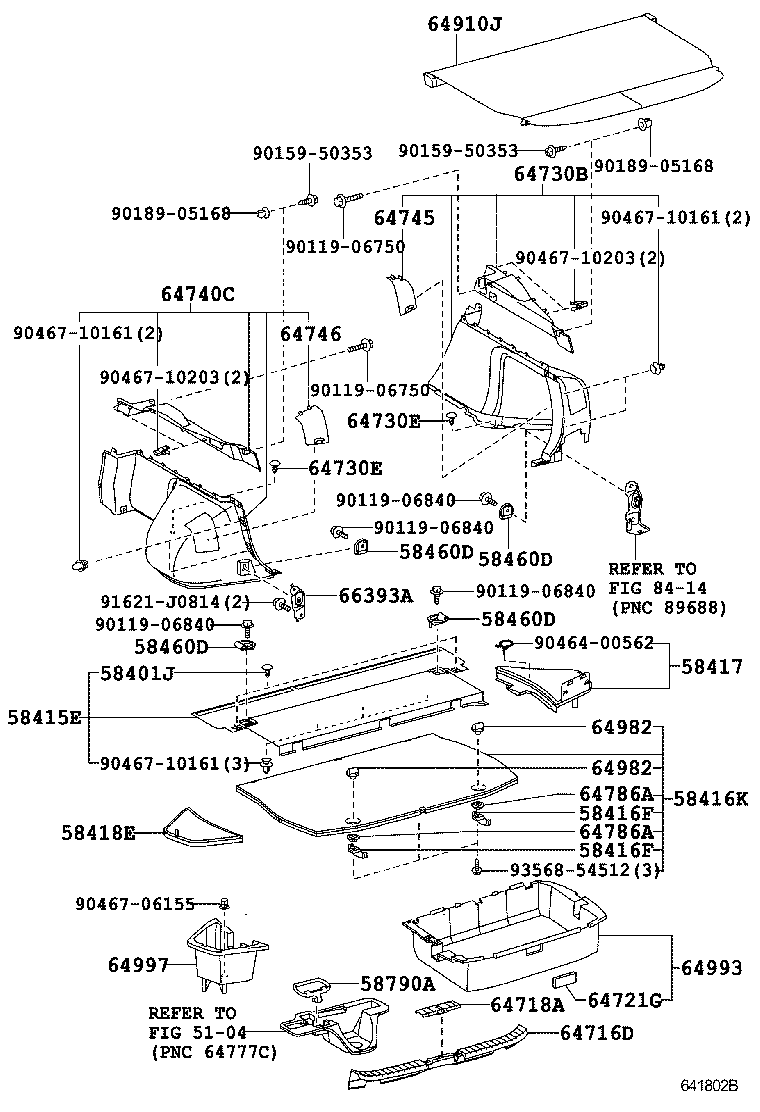 58490-47030-B0 BOARD, REAR FLOOR, NO.3 product image