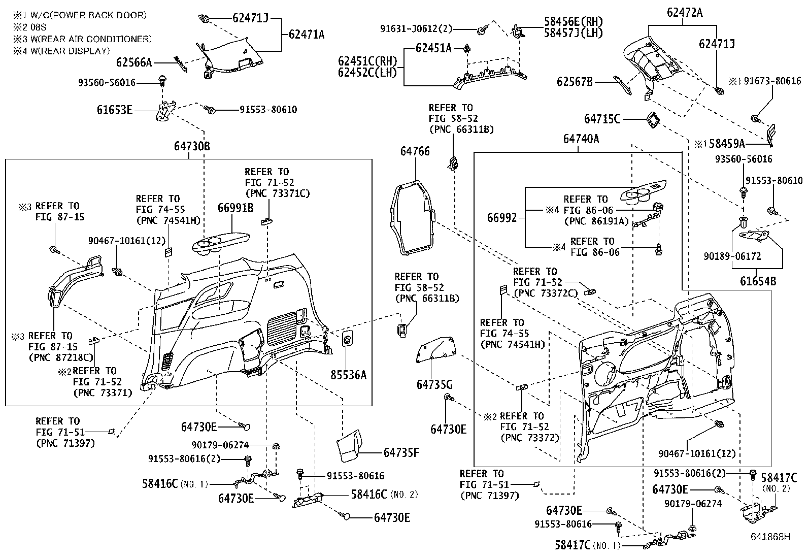 58417-28070 BRACKET, DECK BOARD, NO.1 LH product image