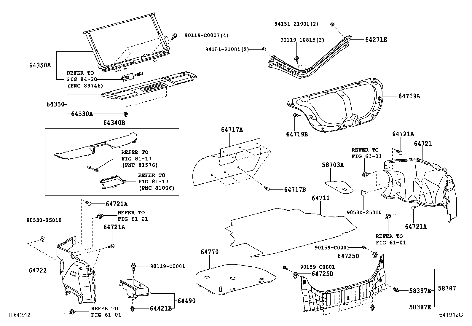 63709-06010 BAND SUB-ASSY, ROOM RACK product image