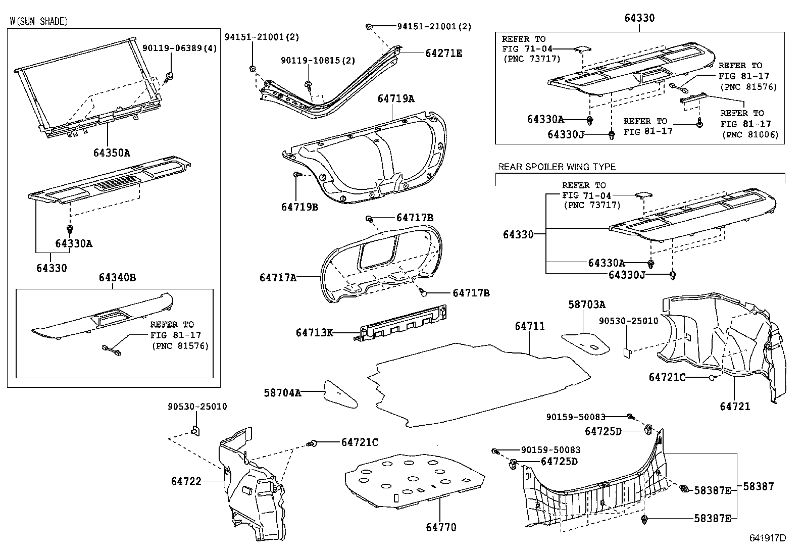 64271-06030 BOARD, ROOM PARTITION, RH product image