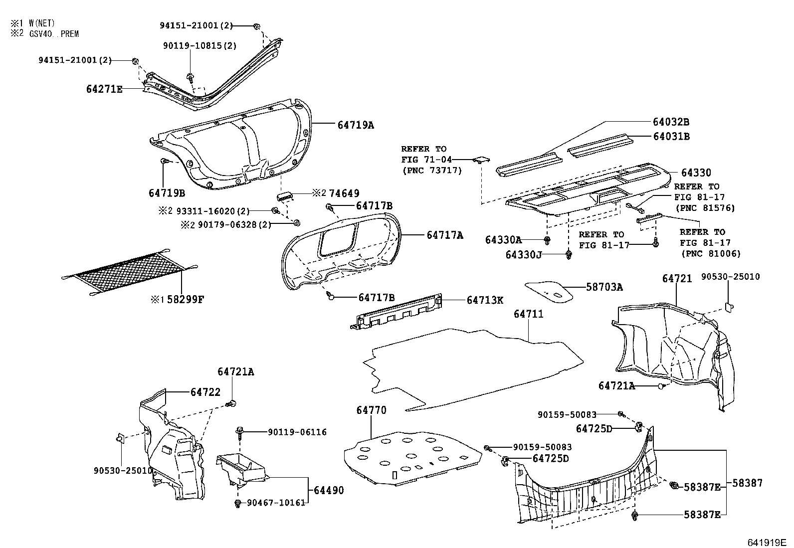 64770-33101 COVER ASSY, SPARE WHEEL product image